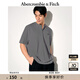 ABERCROMBIE & FITCH【重磅亨利衫】男裝25夏季經(jīng)典小麋鹿寬松短袖T恤KI124-5188 深灰色 S (175/92A)