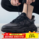 adidas阿迪達斯三葉草 OZWEEGO老爹鞋男女復古休閑跑鞋橄欖綠復古運動(dòng)鞋 ID9825黑武士 41