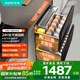 華帝（VATTI）消毒柜家用嵌入式小飛碟100升大容量?jì)砷T(mén)三抽消毒碗柜全天候巡航紫外線(xiàn)120度高溫三重消毒i13036