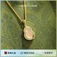 周大生竹報(bào)福祿葫蘆玉髓項(xiàng)鏈純銀女國(guó)風(fēng)新中式七夕禮物送女友新款