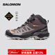 薩洛蒙（Salomon）女款 戶(hù)外運動(dòng)防水透氣防護徒步登山鞋 X ULTRA 360 MID GTX 灰褐色 474487 37 (UK4.5丨 37 1/ 3)