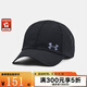 安德瑪（Under Armour） 2024男運(yùn)動(dòng)遮陽(yáng)帽 1383477-001 OSFM