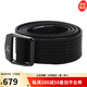 始祖鳥(niǎo)（ARC'TERYX）運動(dòng)戶(hù)外尼龍織物腰帶男女同款 黑色32mm寬 M【總長(cháng)約116cm】