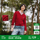 森馬（Semir）商場(chǎng)同款迪士尼米奇系列針織開(kāi)衫女2025春新款紅色毛衣女米奇刺繡 紅色調00466 XL 170/92A