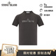 STONE ISLAND石頭島 25春夏純棉圓領(lǐng)印花LOGO短袖T恤  深灰色 L