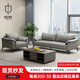 恒勝辦公室商務(wù)沙發(fā)茶幾組合時(shí)尚簡(jiǎn)約現代辦公沙發(fā)老板接待會(huì )客休息區 1+3+茶幾【高檔加厚西皮】