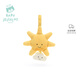 Jellycat新生系列趣味太陽(yáng)拉鈴安撫寶寶床鈴掛件毛絨玩偶禮物生日新婚禮物 黃色 One Size