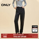 ONLY秋季通勤風(fēng)高腰直筒西裝褲九分休閑褲女|124314012 S03 深花灰色 M (165) 68A