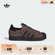 adidas SUPERSTAR II經(jīng)典貝殼頭板鞋男女新款阿迪達(dá)斯官方三葉草 棕/黑色/巖層青銅色     36.5