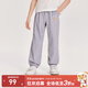 PawinPaw【冰氧酷】卡通小熊童裝夏季男童休閑舒適運動(dòng)長(cháng)褲 Grey灰色/15 140 cm
