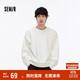 森馬（Semir）衛(wèi)衣男撞色假兩件長袖上衣圓領(lǐng)字母提花秋裝寬松休閑107524116107