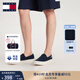 TOMMY JEANS【輕便船鞋】25春夏男裝棉質(zhì)懶人一腳蹬運動(dòng)鞋休閑鞋帆布鞋 【01366】藏青色C1G 40