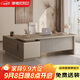舒炫（SHUXUAN）老板桌辦公桌簡(jiǎn)約現代經(jīng)理桌主管桌辦公室鋁合金辦公桌椅組合