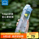 樂扣樂扣（LOCK&LOCK）人魚線塑料運動水杯夏天便攜水壺帶刻度提手男女水杯子700ML藍色