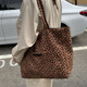 金日滿(mǎn)2025新款豹紋托特包斜挎包時(shí)尚女士手拎包雙面大容量女包 豹紋 雙面