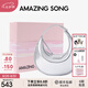 Amazing Song乙頌女包【七夕禮物】半月包小號單肩斜挎包女小眾精致牛皮月牙包 月光銀