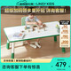 LINSY KIDS林氏兒童桌椅套裝寶寶幼兒園學(xué)習桌花生桌 1.0米游戲桌+游戲椅*1