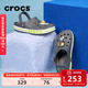 卡駱馳（CROCS）洞洞鞋貝雅卡駱班輕便耐磨一腳蹬休閑鞋|205089 石板灰/青檸綠-0GX 43 (270mm)