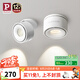 Paulmann P德國柏曼護(hù)眼嵌入式射燈折疊洗墻免打孔可調(diào)角度防眩無主燈 【射燈】7W-4000K-46°