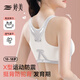 婷美發(fā)育期少女初中學(xué)生運動(dòng)文胸青春期高中生防震背心大童內衣 白2XL