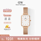 丹尼爾惠靈頓（DanielWellington）DW手表女士經(jīng)典小方表時(shí)尚歐美表七夕禮物送女友DW00100431