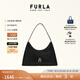 芙拉（FURLA）[11.11搶先購]DIAMANTE牛皮小號女士單肩包鉆石包腋下包高級感 黑色