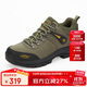 駱駝（CAMEL）戶(hù)外登山鞋男 耐磨徒步鞋牛皮戶(hù)外鞋 A63202a6015 軍綠 41