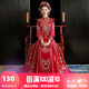 泰勒馬?。═AILEMARTIN）秀禾服2025新款新娘中式婚紗結(jié)婚禮服敬酒服嫁衣龍鳳褂婚服 511雙袖 M