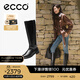 愛(ài)步（ECCO）靴子女 2025新款時(shí)尚百搭長(cháng)筒粗跟輕奢低跟女靴 都市222073 黑色22207351052 37