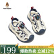 暇步士（Hush Puppies）童鞋新款兒童涼鞋女童軟底防滑輕便鏤空男童戶(hù)外登山運動(dòng)沙灘鞋子 HP4215藍色 27