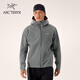 ARC'TERYX始祖鳥 SAWYER WOOL HOODY 防風 男子 軟殼夾克 VOID HEATHER/空間灰 M