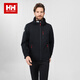 HELLY HANSEN, HHhh25冬crew航海系列鴨絨發(fā)熱內里保暖可收納帽短款羽絨服 黑色 L