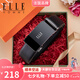 ELLE HOMME法國品牌男士皮帶男真皮自動扣牛皮腰帶七夕情人節(jié)禮物送男友老公 【專柜禮盒】902072質(zhì)感槍色 115cm -130cm隨機(jī)發(fā)可修剪
