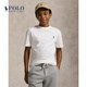 Polo Ralph Lauren 拉夫勞倫 男童 經(jīng)典款棉質(zhì)平紋針織圓領(lǐng)T恤RL37941 100-白色 M