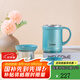 虎牌（TIGER）保溫杯 辦公型不銹鋼真空杯茶濾網(wǎng)杯 水杯CWM-A035 350ml 高光銀藍(lán)AM 350ml