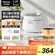 松下（Panasonic）飯蹲蹲電飯煲家用3-4人智能預約電飯鍋多功能煮飯鍋備長(cháng)炭膽3.2升容量飯墩墩SR-DK101