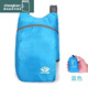 葉余可折疊男女超輕旅行戶(hù)外皮膚背包書(shū)包大容量便攜學(xué)生防水運動(dòng)雙肩 防水折疊背包-藍色