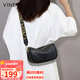 viney斜挎包牛皮包包女包休閑斜挎枕頭包輕奢生日禮物高級感送女友老婆