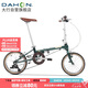 大行（DAHON）折疊自行車大行16英寸鉻鉬鋼5速復古單車HAC653 郵政綠