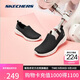 斯凱奇（Skechers）女鞋秋季網(wǎng)面健步鞋懶人一腳蹬輕便百搭軟底休閑運動(dòng)鞋15637