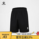KELME/卡爾美運動短褲男足球比賽訓(xùn)練快干短褲夏季跑步透氣五分褲子 黑色 XL 180