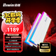 佰維（BIWIN）48G(24G×2)套裝 DDR5 6000頻率臺(tái)式機(jī)內(nèi)存條 時(shí)空行者DW100炫光 RGB燈條(C28)白色 AI PC電腦配件