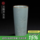青澹汝窯茶杯品茗杯主人杯汝瓷茶具陶瓷純手工天青色景德鎮小青杯 竹影小青杯 不開(kāi)片慈字底款