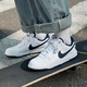 耐克（NIKE）男鞋板鞋 2025新款秋季時(shí)尚運(yùn)動(dòng)鞋舒適耐磨低幫運(yùn)動(dòng)休閑鞋滑板鞋 NIKE BIG/藏青白 【新款主推】 41