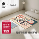 babycare嬰兒爬行墊拼接地墊加厚xpe兒童可折疊6片58*58*2cm蒙得維森林