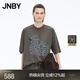 江南布衣（JNBY）【商場同款】25秋新品T恤圓領(lǐng)棉質(zhì)短袖趣味狗狗圖案5P7110460 077/雜灰咖 S