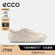 愛(ài)步（ECCO）七夕禮物 休閑鞋女 2025時(shí)尚百搭簡(jiǎn)約輕盈德訓(xùn)鞋板鞋 柔酷220263 石灰色22026301378 38