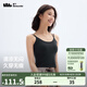 蕉下（beneunder）背心吊帶女打底無(wú)袖內(nèi)搭文胸背心式女士輕薄修身外穿SF615 漫暮黑 M