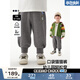馬·拉?。∕.Latin）【躲貓貓運動(dòng)褲】?jì)和澴哟呵镄驴钅行⊥兠薨俅钍漳_口衛褲長(cháng)褲 中雜灰 110cm