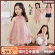 LUSON小O寶童裝寶寶新中式連衣裙女2025新款女童國風(fēng)超好看旗袍裙